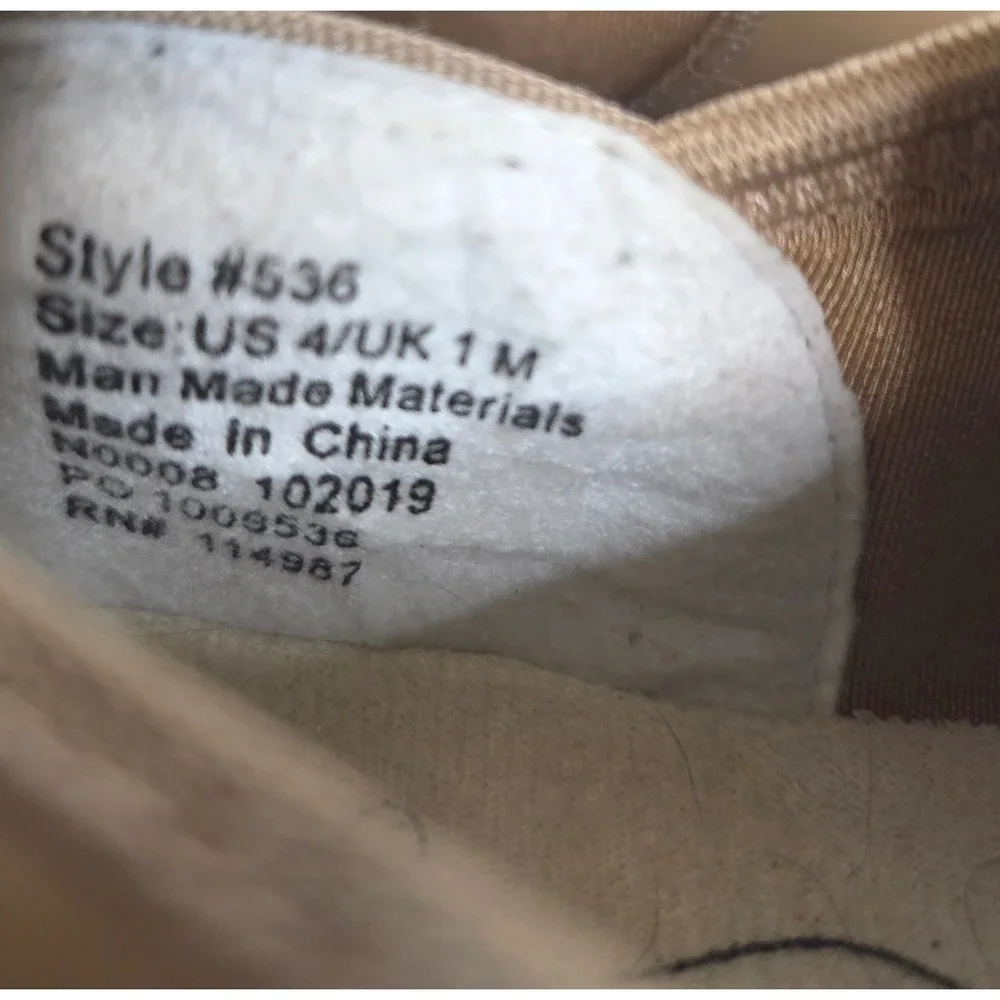 Dancewear Tan Tap Shoes Kids Performance